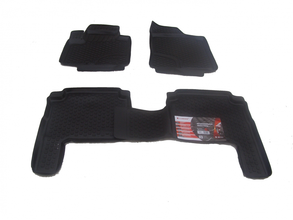 Hyundai Santa Fe (2010-2012) Ковры салона полиуретановые 