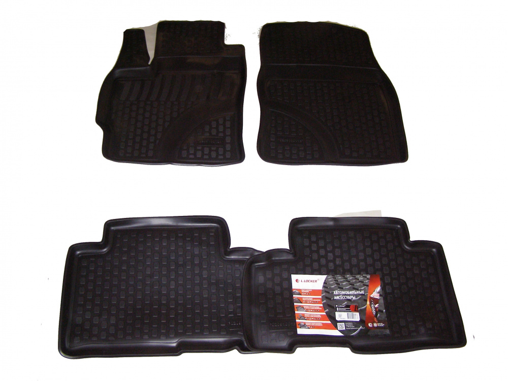 Toyota Verso (2009-2012) Ковры салона полиуретановые L.Locker
