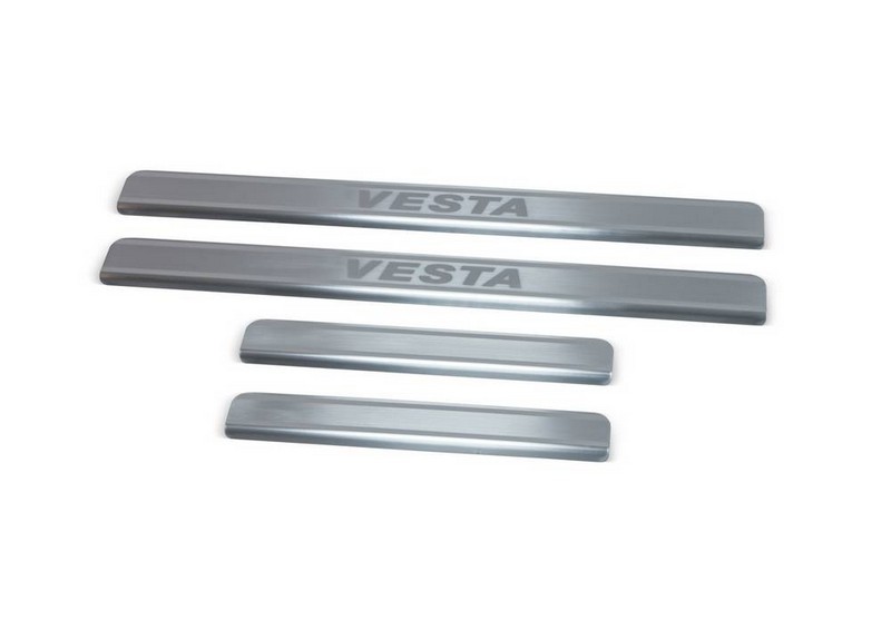 Накладки на пороги Lada Vesta Cross 2015~ VAD