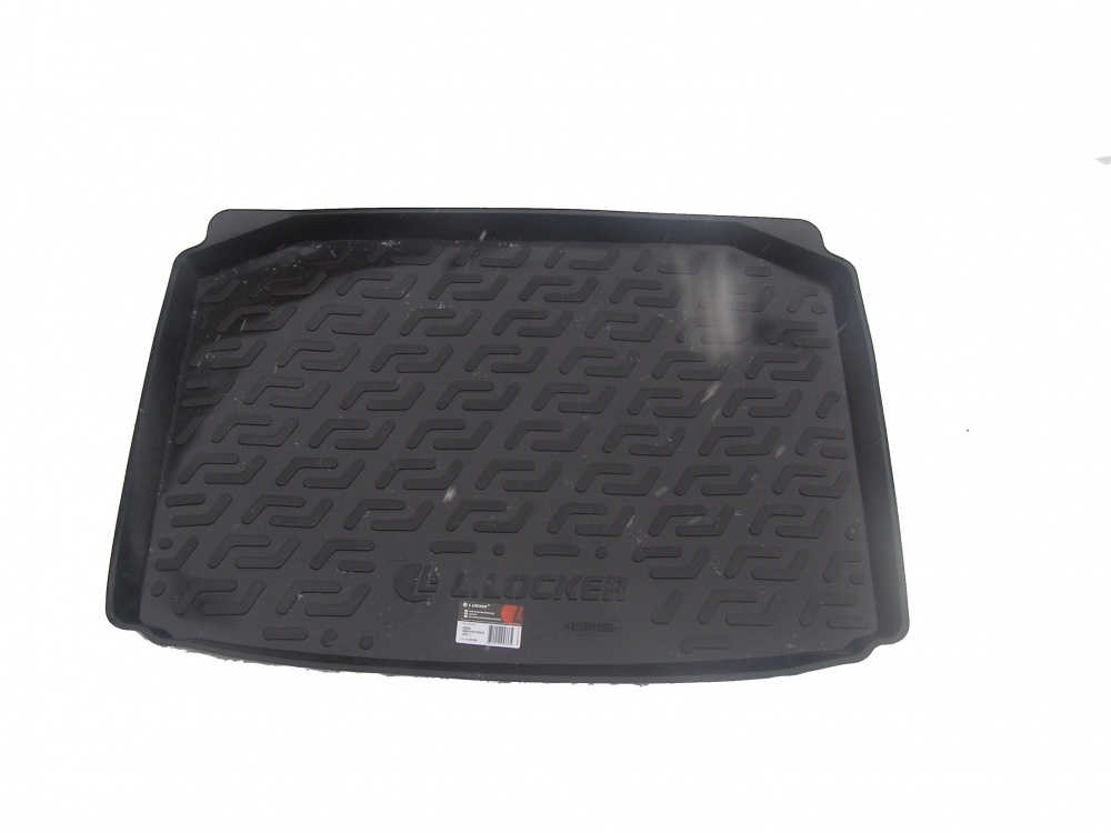 Skoda Fabia hatchback (2007-2014) Ковер багажника полиуретановый Rezkon