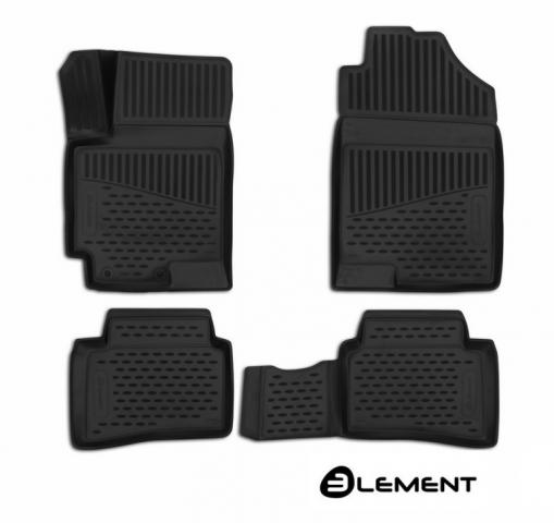 Honda Jazz (2001-2008) Ковры салона полиуретановые ELEMENT