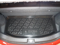 Suzuki Splash hatchback (2008-2013) Ковер багажника полиуретановый
