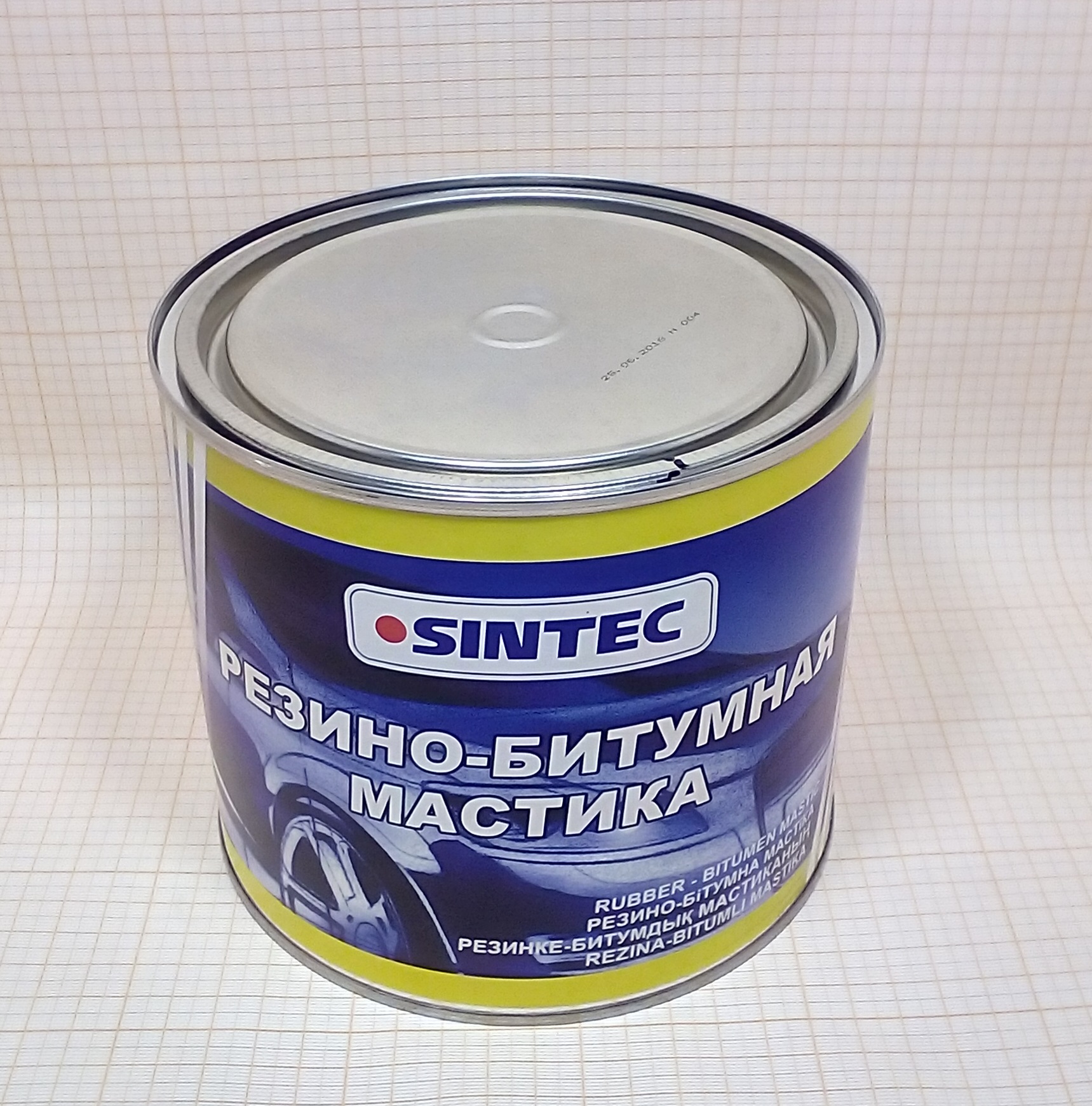 Мастика 2.0 кг(Sintec) резино-битумная Россия
