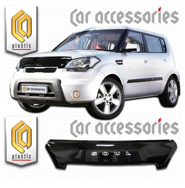 Споллер капота Kia Soul (2012-2014) Carl Steelman