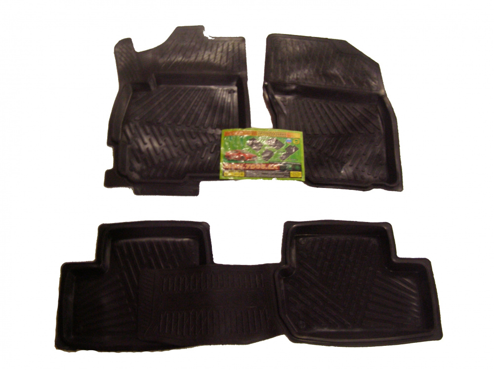 Mitsubishi Lanser Х (2007-) Ковры салона резиновые EVOTEX
