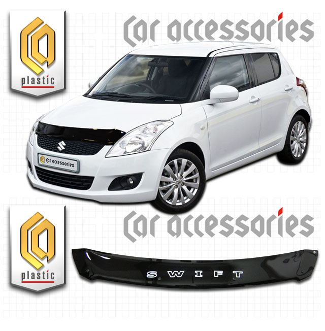 Suzuki Swift (2010-) Дефлектор капота 