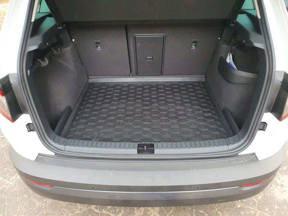 Volkswagen Taos 4WD 2021-/Skoda Karog 4WD (2020-) Ковер багажника полиуретановый RIVAL
