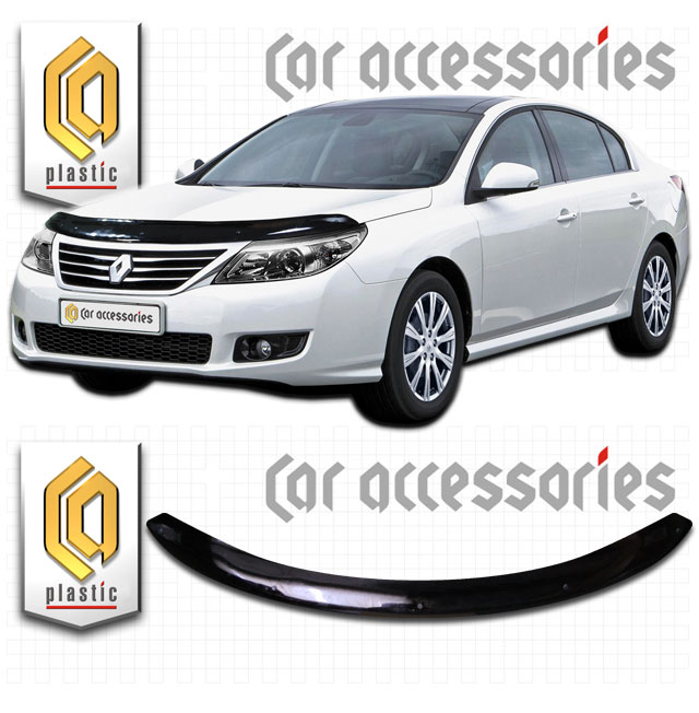 Renault Latitude (2010-2013) Дефлектор капота 