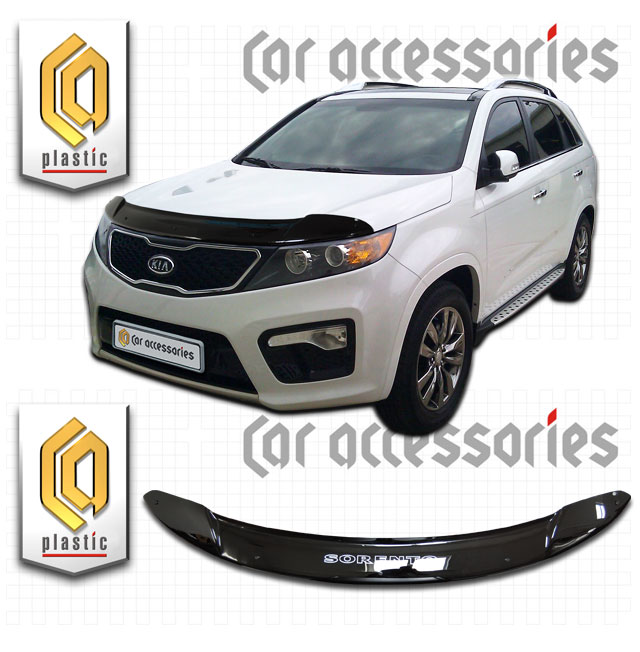Kia Rio  (2017-) ЕВРО Дефлектор капота VAD