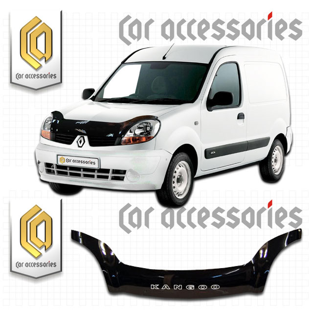 Renault Kangoo (2003-2007) Дефлектор капота 