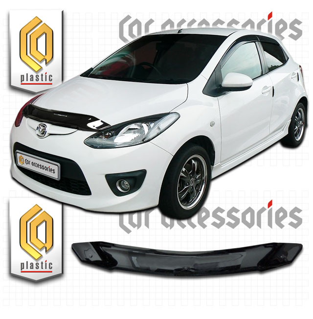 Mazda 2 (2008-) Дефлектор капота 