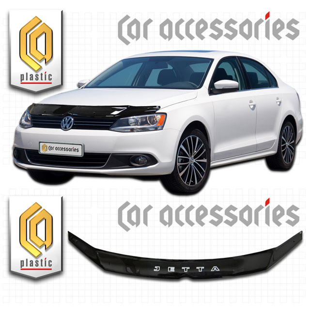 Volkswagen Jetta (2010-) Дефлектор капота 