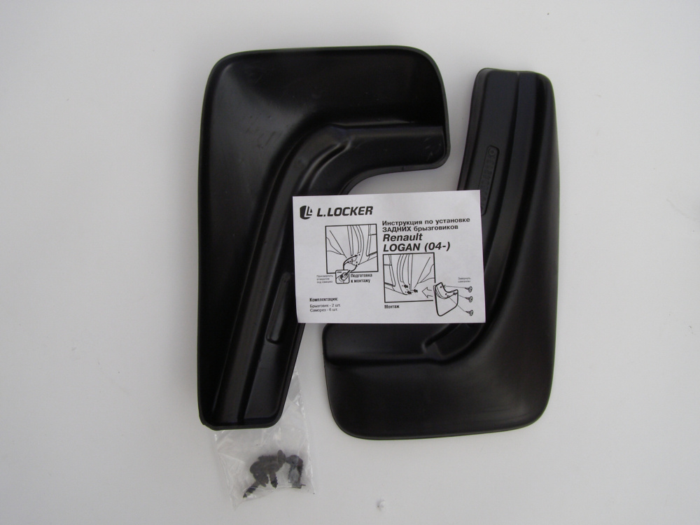Renault Sandero Stepway (2010-) Брызговики задние L.Locker