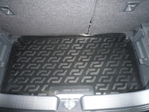 Suzuki Swift hatchback нижний (2004-2010) Ковер багажника полиуретановый
