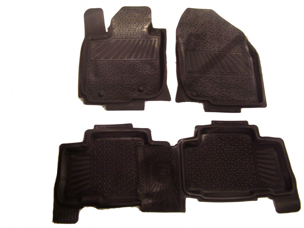 Toyota RAV4 (2006-2012) Ковры салона резиновые REZKON