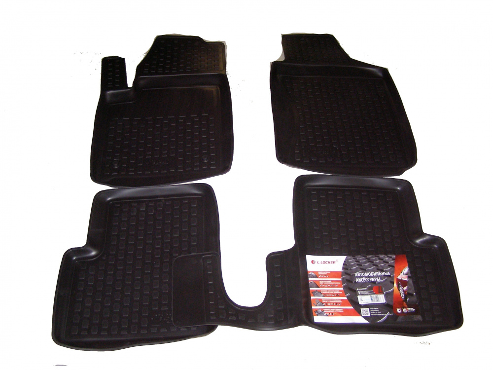 Fiat 500 (2008-) Ковры салона полиуретановые NorPlast