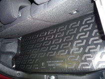 Suzuki Swift hatchback верхний (2004-2010) Ковер багажника полиуретановый