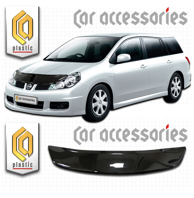 Nissan AD (2006-) Дефлектор капота 