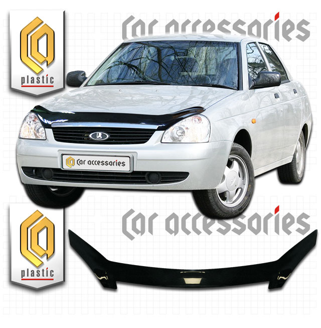 Priora sedan Дефлектор капота VAD