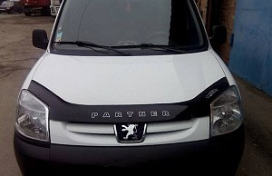 Peugeot Partner (2008-) Дефлектор капота VIP TUNING